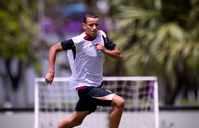 Gui Amorim é relacionado por Dorival Júnior pela primeira vez para jogo fora de casa