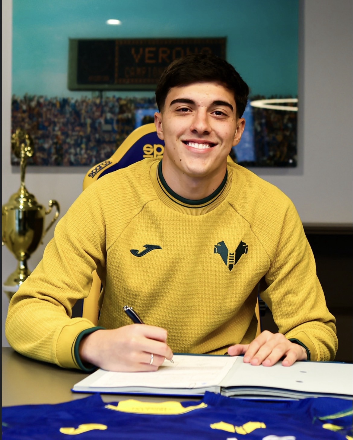 Hellas Verona tem mais um Filho do Terrão no elenco: conheça Arthur Borghi